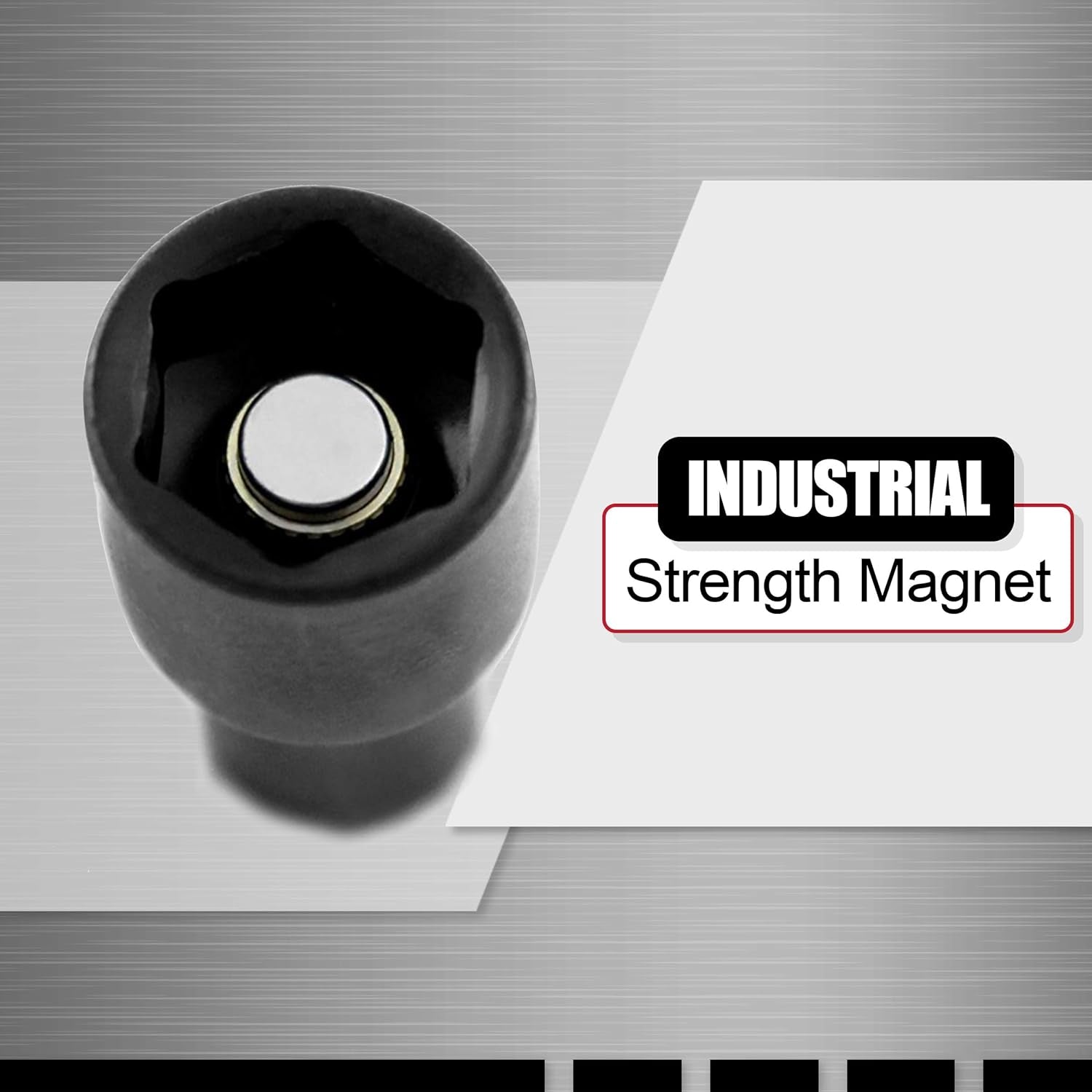 70651-1/4-Inch Magnetic Impact Nut Driver - Impact Grade Nut Setter with Industrial Strength Magnet